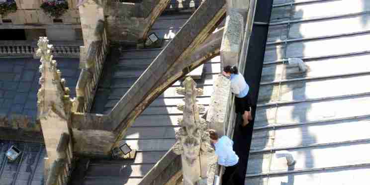 Tower Tour looking down