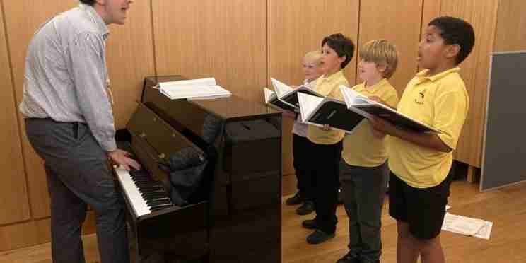 New piano in Vestry